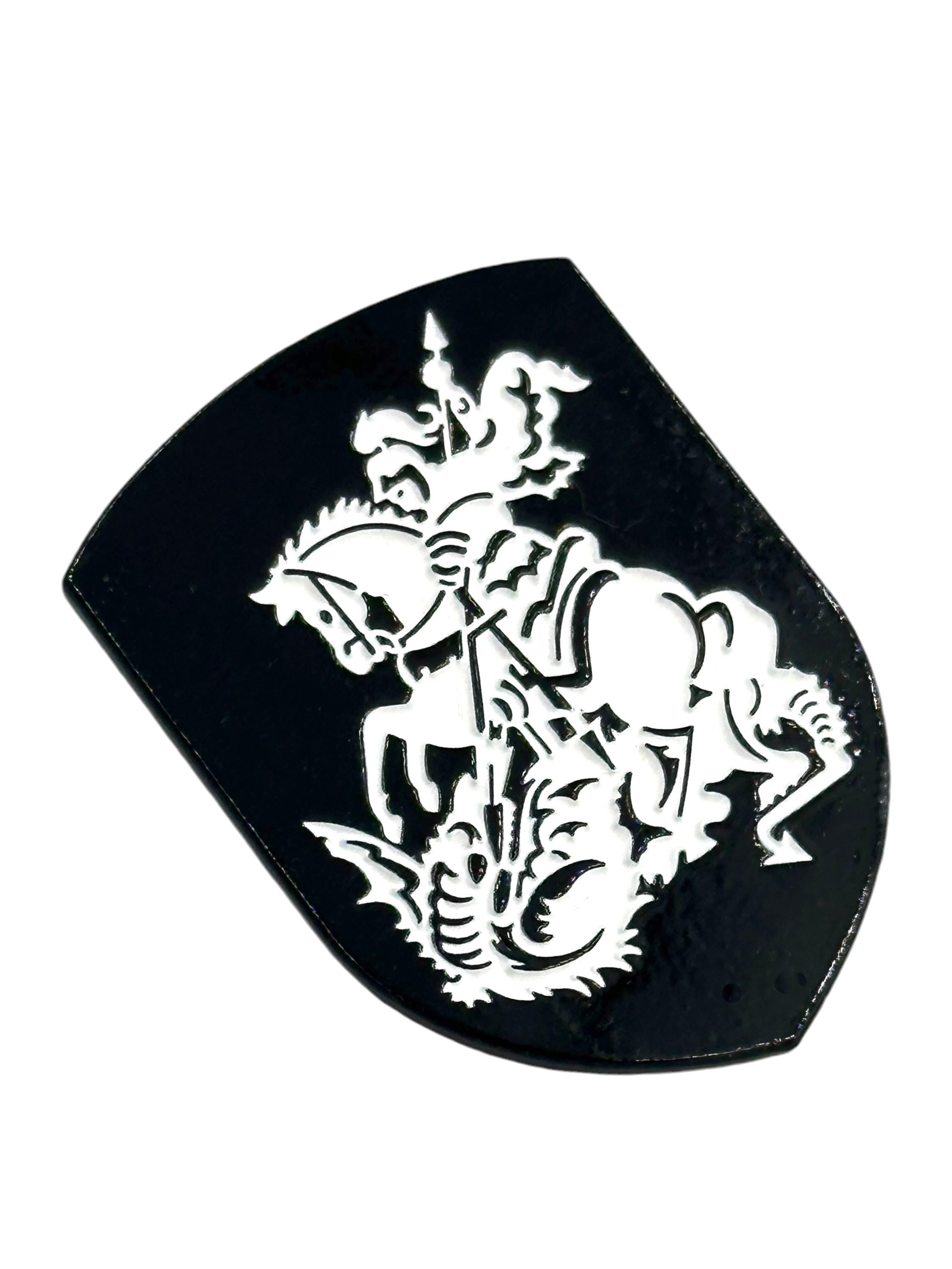 Knights Templar St George & Dragon Crusader Metal Pin Badge Brooch