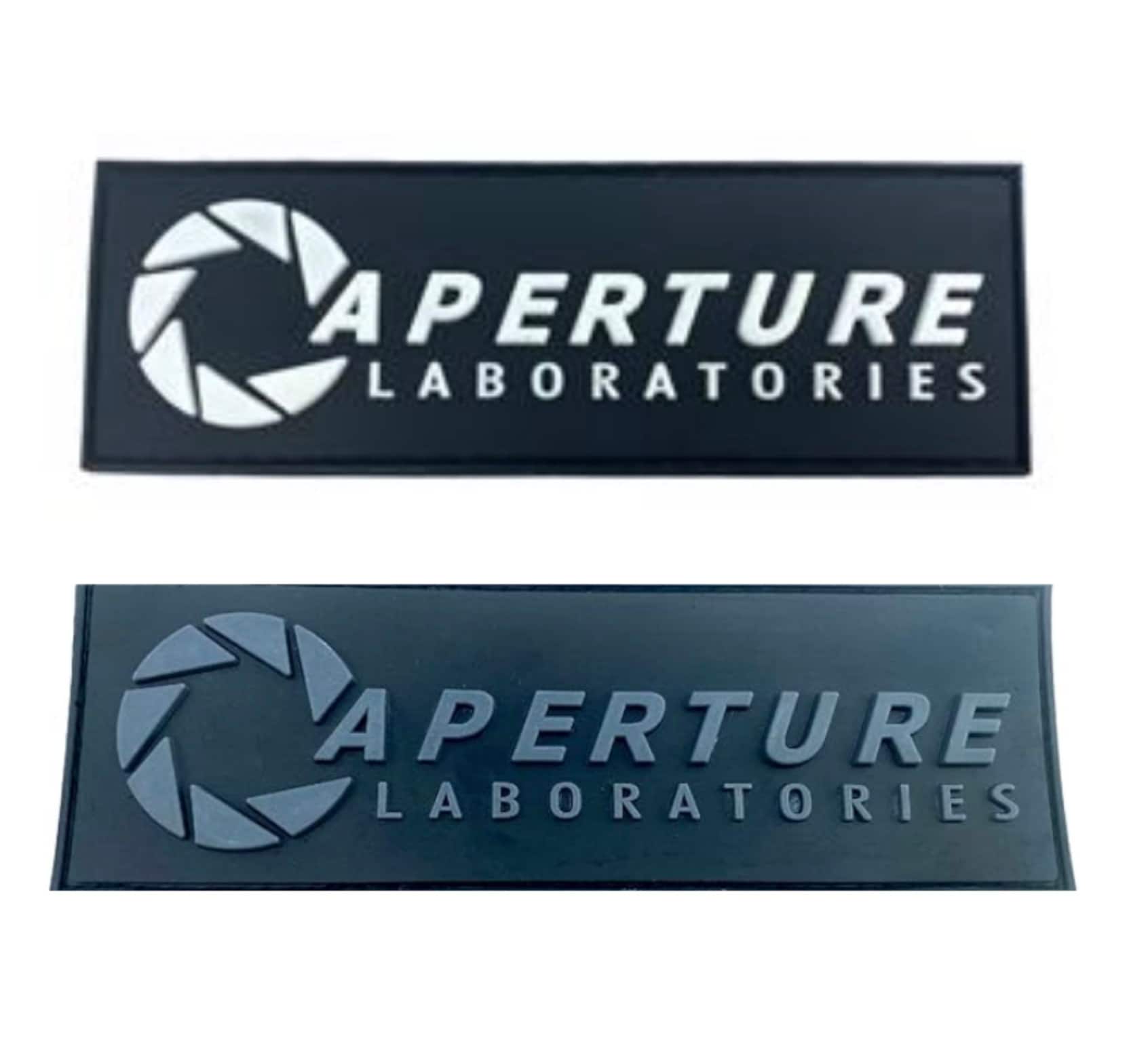 Aperture Laboratories Portal PVC Airsoft Paintball Cosplay Patch