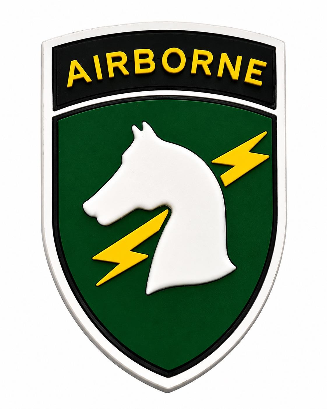 US Army 1st Special Operation Command Airborne Tactical Military PVC Patch