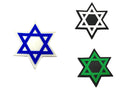 Star of David Israel Flag Tactical PVC Airsoft Paintball Cosplay Patch