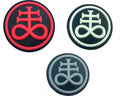 The Leviathan Cross Satan Cross Devil Cosplay PVC Airsoft Paintball Patch