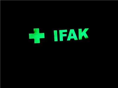 IFAK Individual First Aid Kit Medic Airsoft Paintball PVC Morale Cosplay Patch