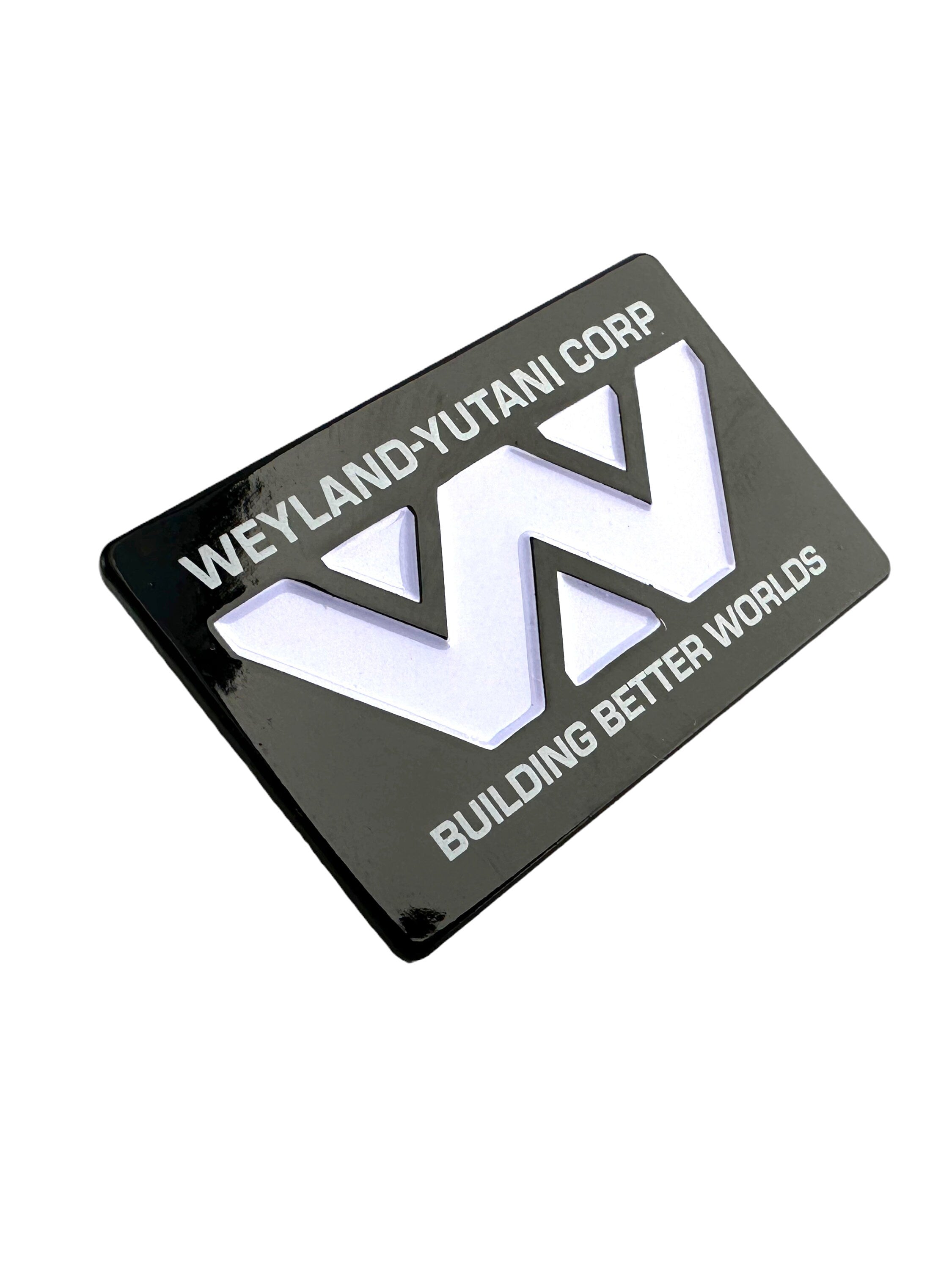 Weyland Yutani Building Better Worlds Black Metal Pin Badge Brooch