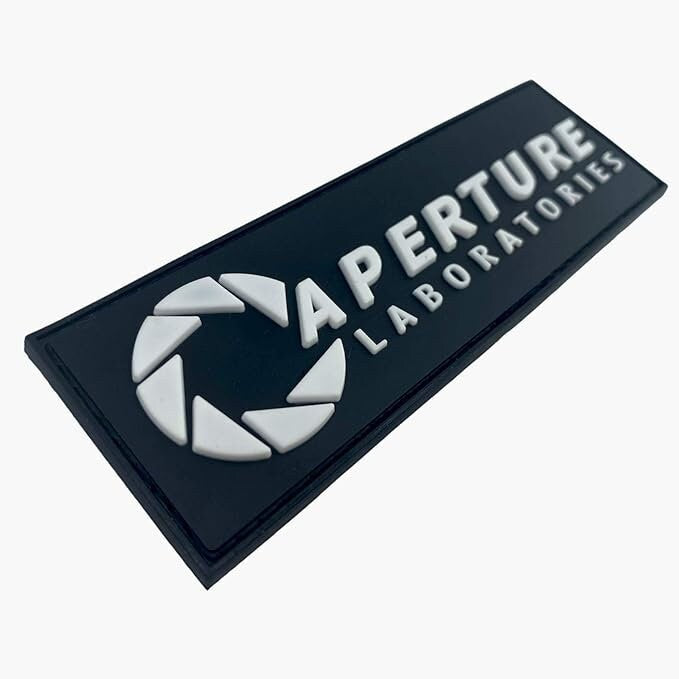 Aperture Laboratories Portal PVC Airsoft Paintball Cosplay Patch