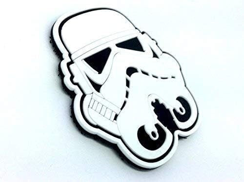 Stormtrooper Helmet Tactical Cosplay Airsoft PVC Fan Morale Sci Fi Patch