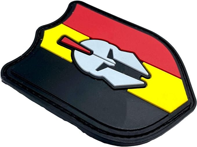 Belgium Belgian Belgique Centurion Tricolour Flag Airsoft PVC Morale Cosplay Team Patch