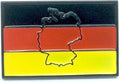 Embossed Germany German Deutschland Country Flag Metal Pin Badge Brooch