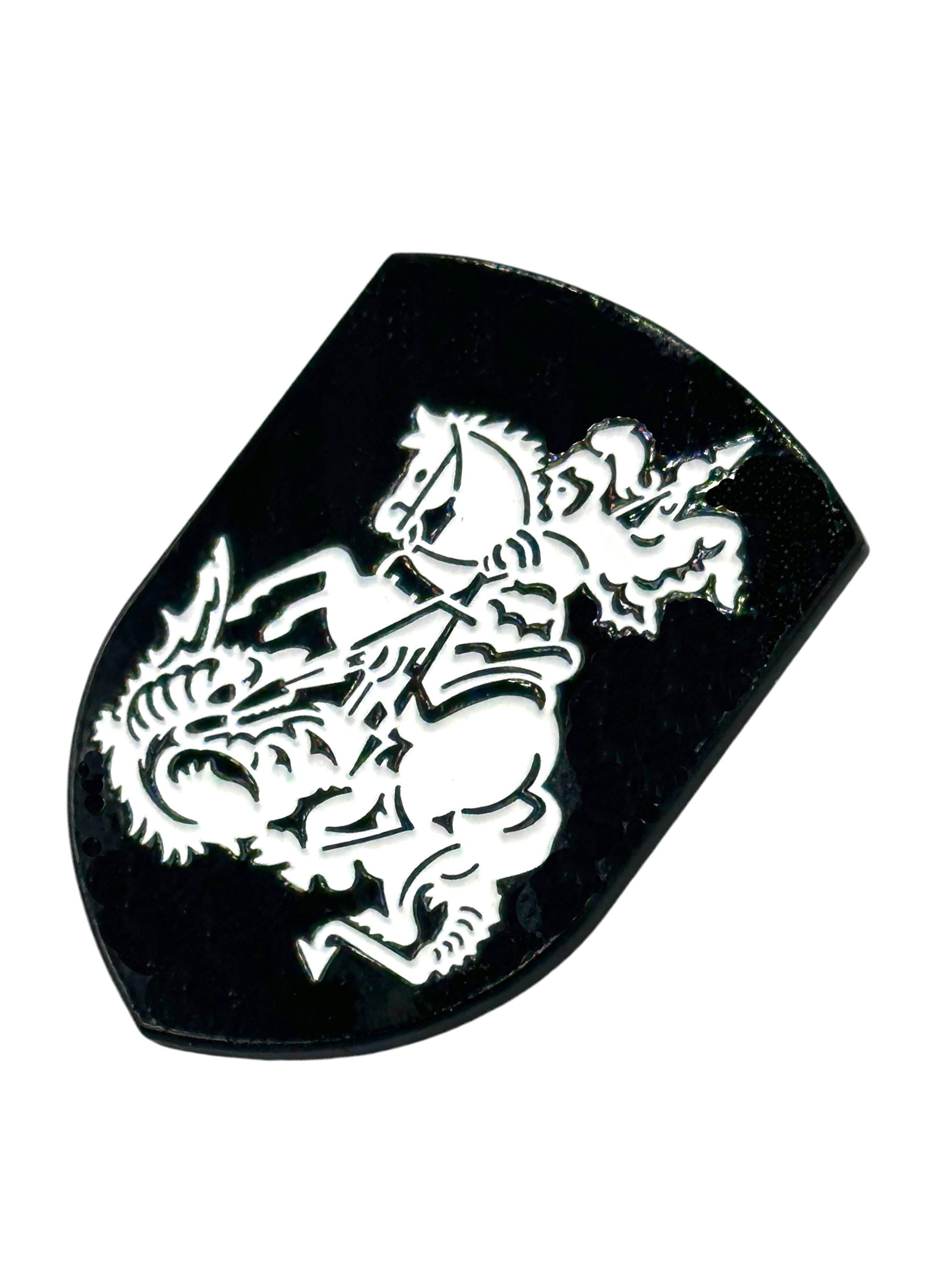 Knights Templar St George & Dragon Crusader Metal Pin Badge Brooch