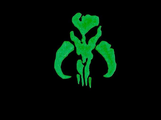 Bounty Hunter Boba Fett Bantha Skull Cosplay Airsoft PVC Fan Morale Patch