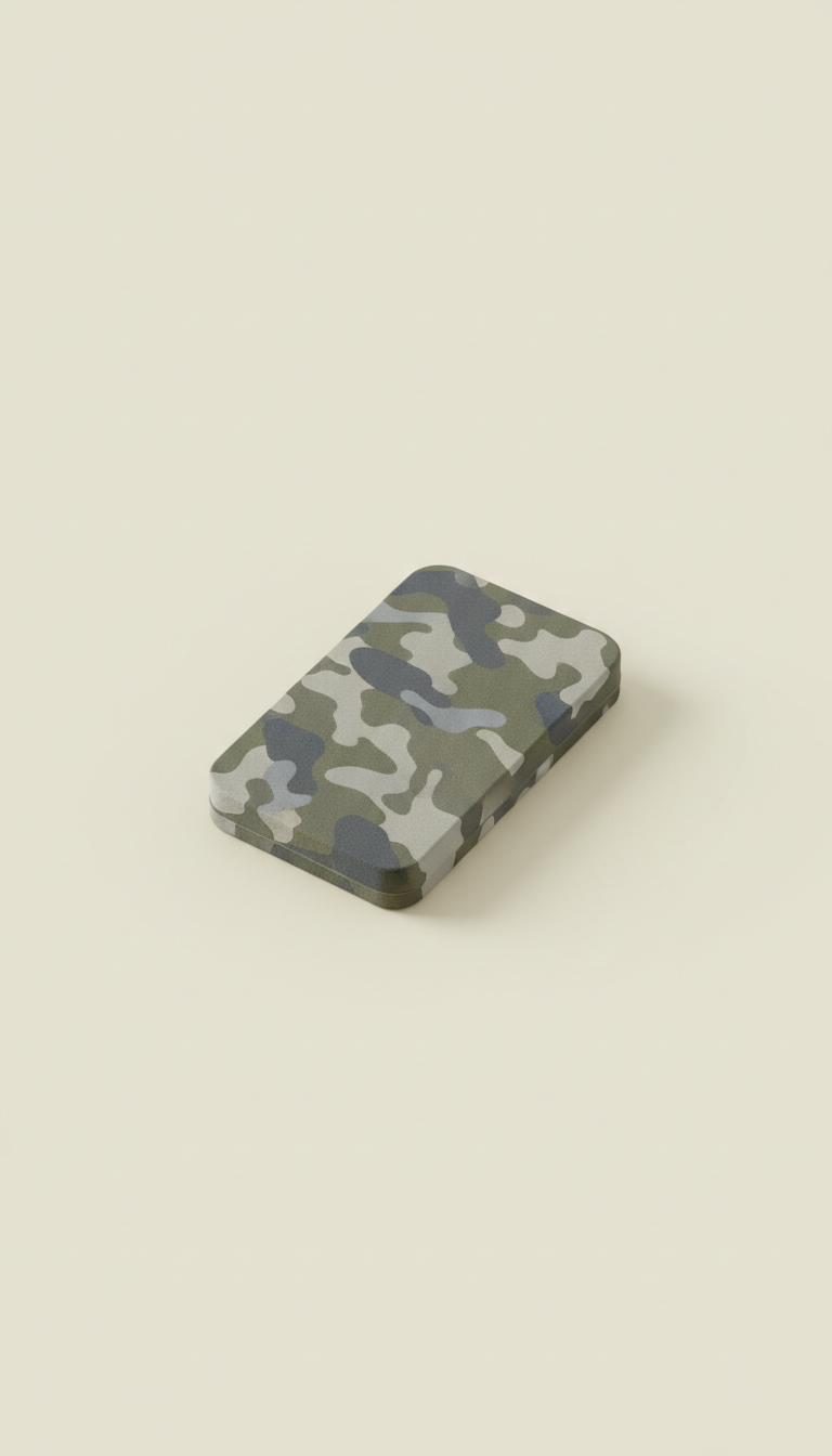 Dust Grey Camo Gear Tag