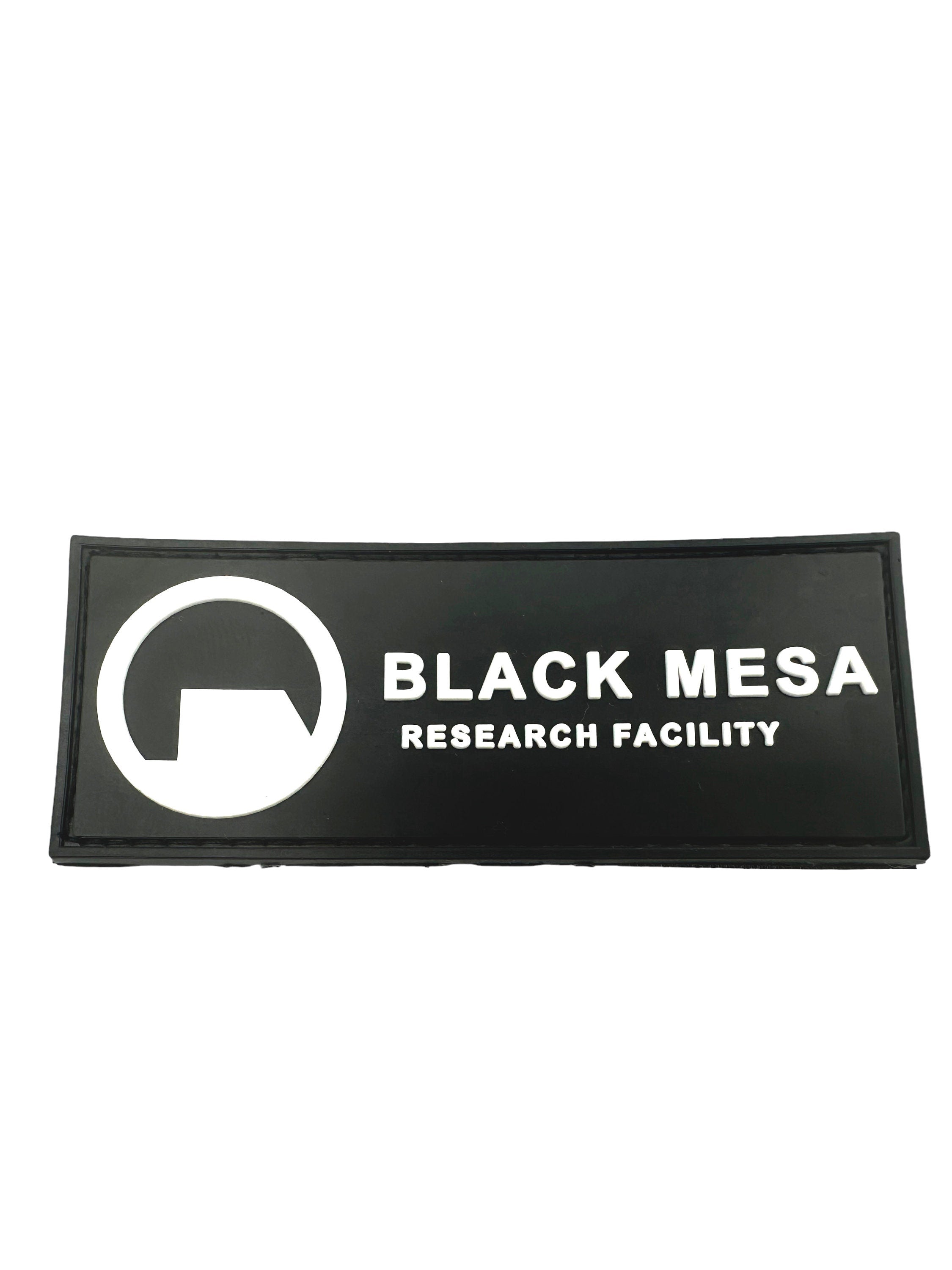 Black Mesa Research Facility Tactical PVC Airsoft Paintball Cosplay Fan Patch