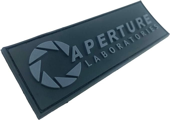 Aperture Laboratories Portal PVC Airsoft Paintball Cosplay Patch