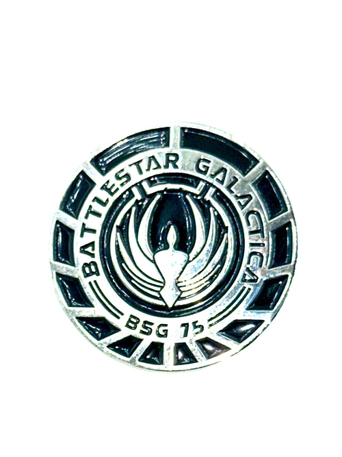 Battlestar Galactica BSG 75 Officer Cosplay Sci Fi Metal Pin