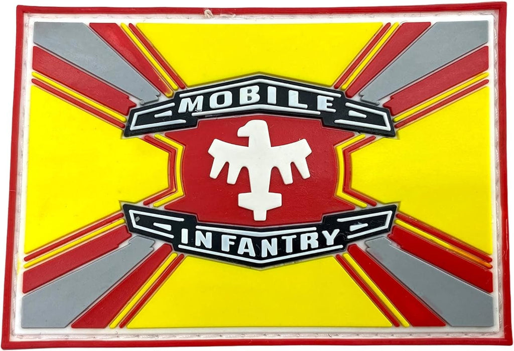 Mobile Infantry Flag Sci-Fi Tactical Airsoft PVC Cosplay Morale Fan Patch