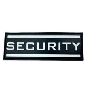 Security Doorman Airsoft Paintball PVC Morale Cosplay Patch