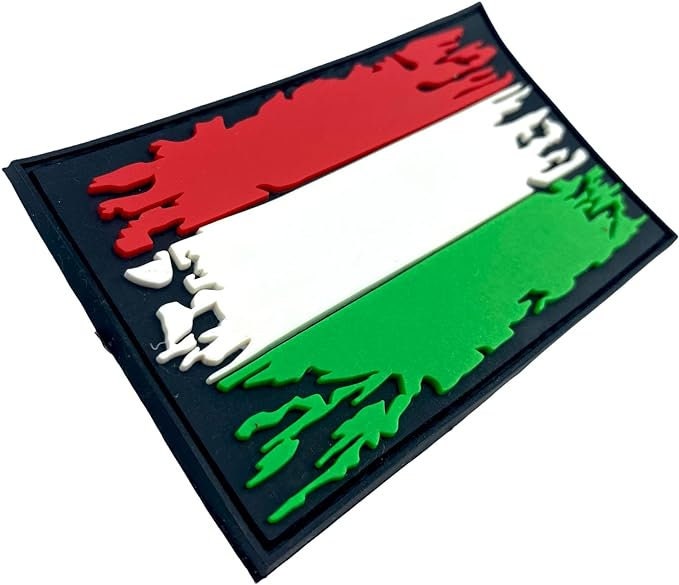 Distressed Hungary Hungarian Magyarország Magyar Flag Airsoft PVC Morale Cosplay Team Patch