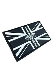 British Royal Marines Commando Union Jack Flag Tactical Airsoft PVC Morale Patch