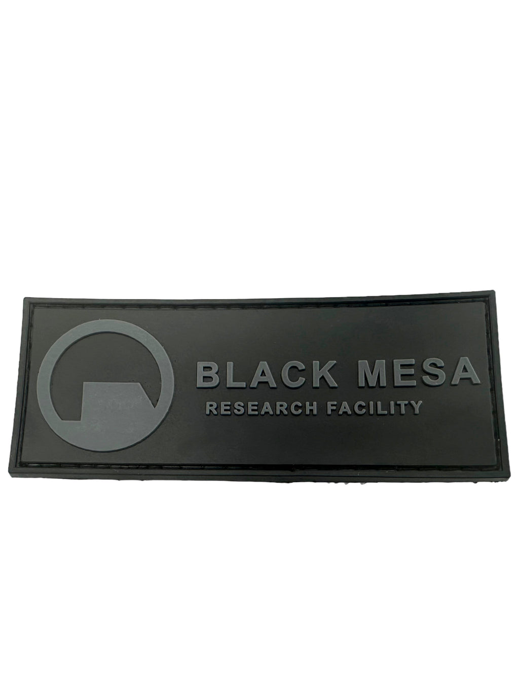 Black Mesa Research Facility Tactical PVC Airsoft Paintball Cosplay Fan Patch