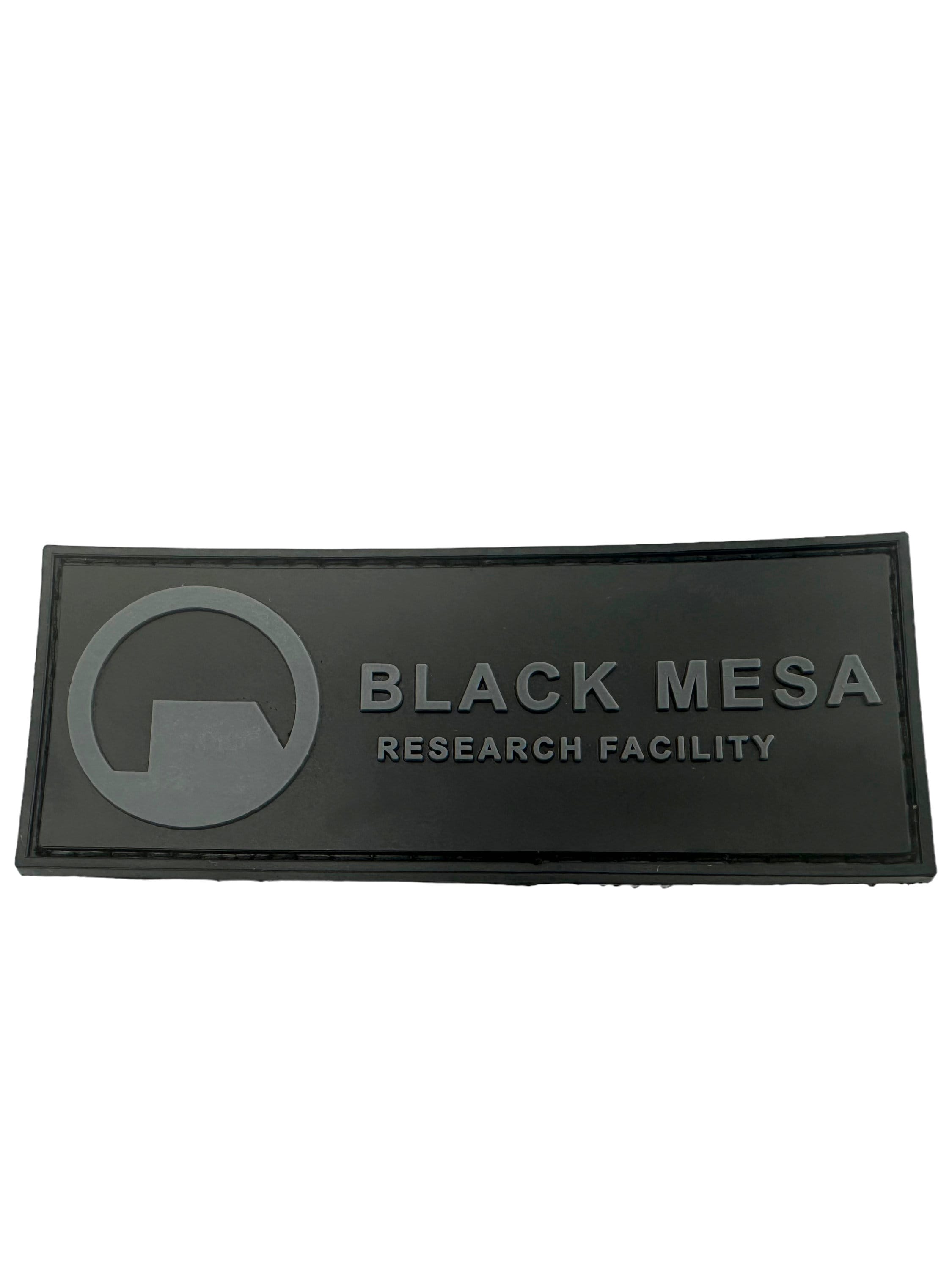 Black Mesa Research Facility Tactical PVC Airsoft Paintball Cosplay Fan Patch