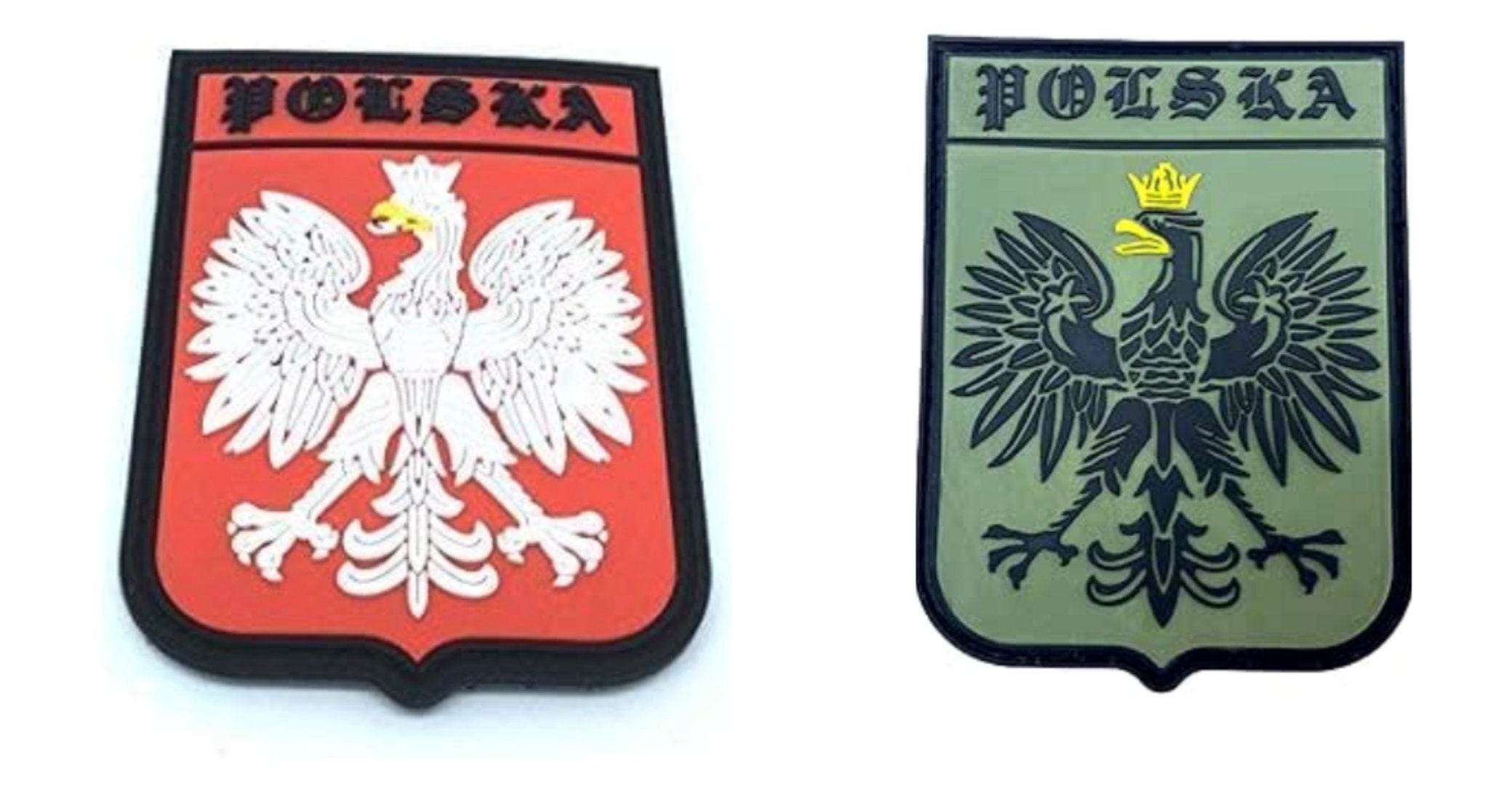 Poland Polish Polska Crest Flag Tactical PVC Airsoft Paintball Cosplay Team Patch