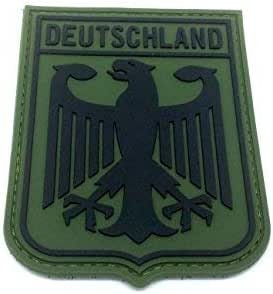 Deutschland Royal Coat Of Arms Imperial Eagle Germany Flag Airsoft Paintball PVC Morale Patch