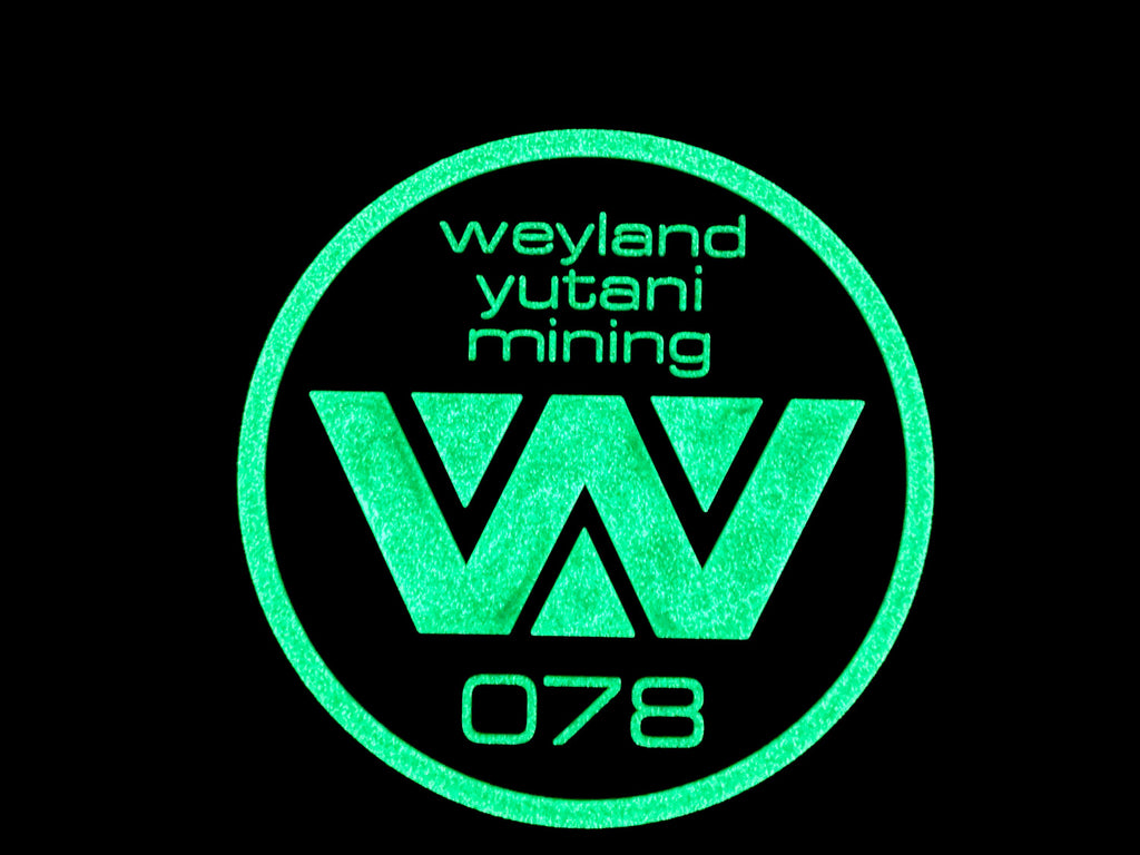 Weyland Yutani Mining Cosplay PVC Airsoft Paintball Morale Fan Patch