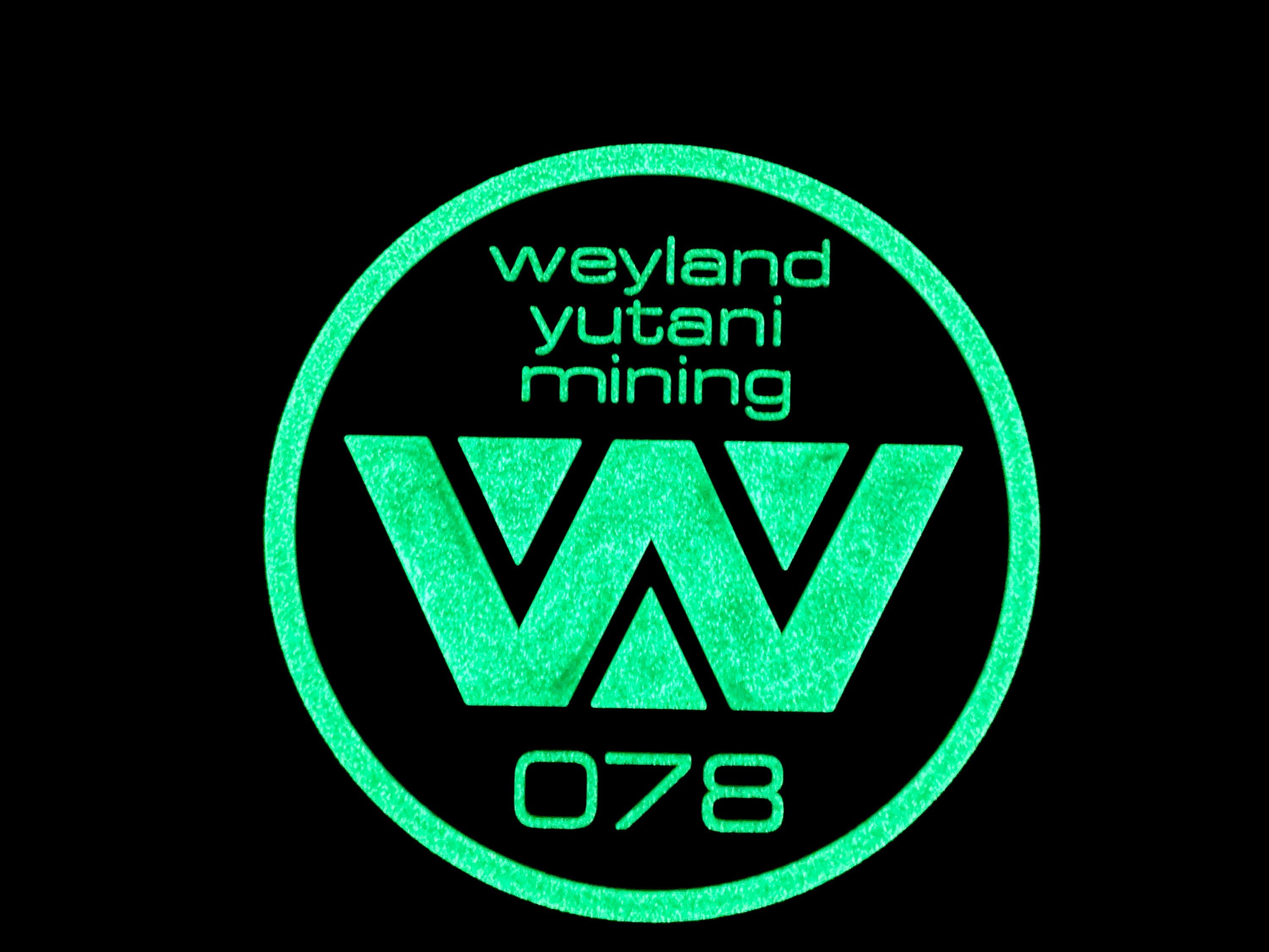 Weyland Yutani Mining Cosplay PVC Airsoft Paintball Morale Fan Patch