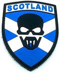 Scotland Scottish Ghost Recon PVC Airsoft Paintball Team Patch