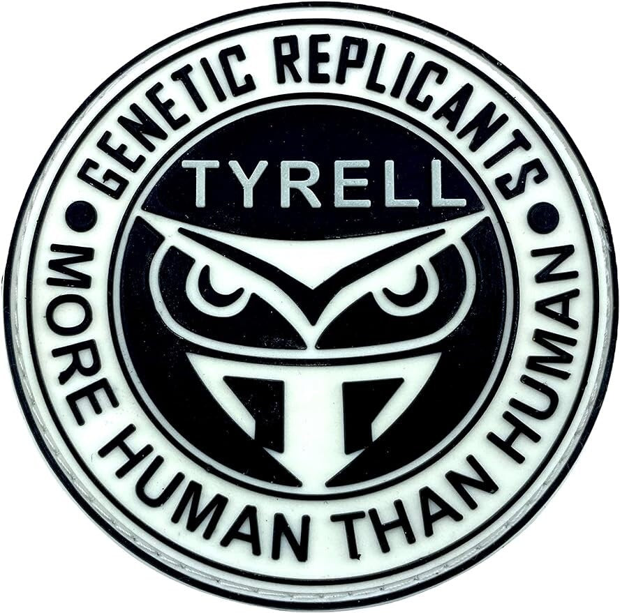 Tyrell Corporation Replicants Tactical Sci Fi PVC Airsoft Paintball Cosplay Morale Fan Patch