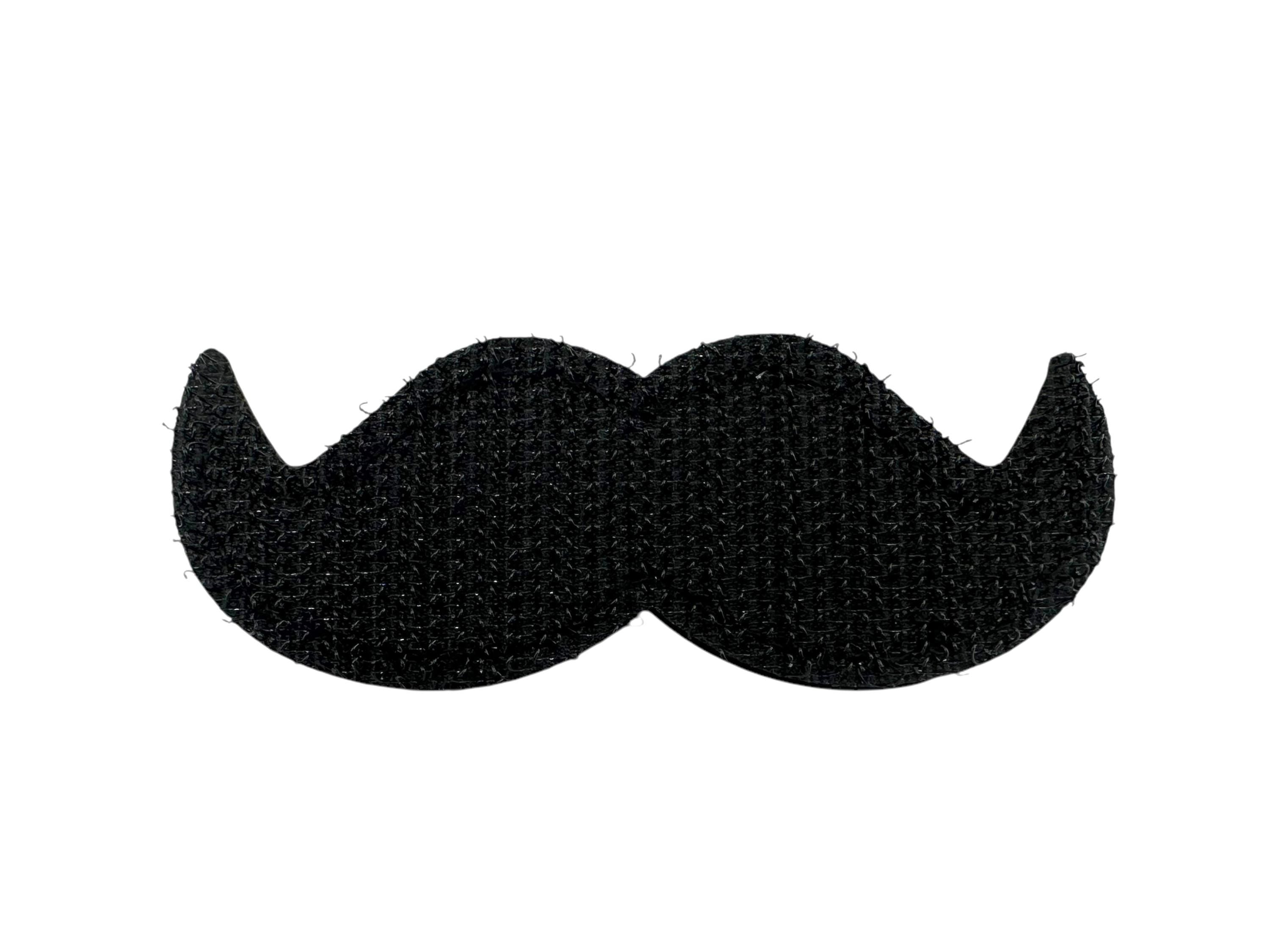 Thin Blue Red Line Union Jack Flag Moustache Tactical Airsoft PVC Cosplay Patch