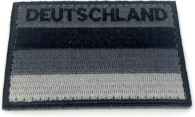 Deutschland German Subdued Cosplay Airsoft Paintball Embroidered Team Patch