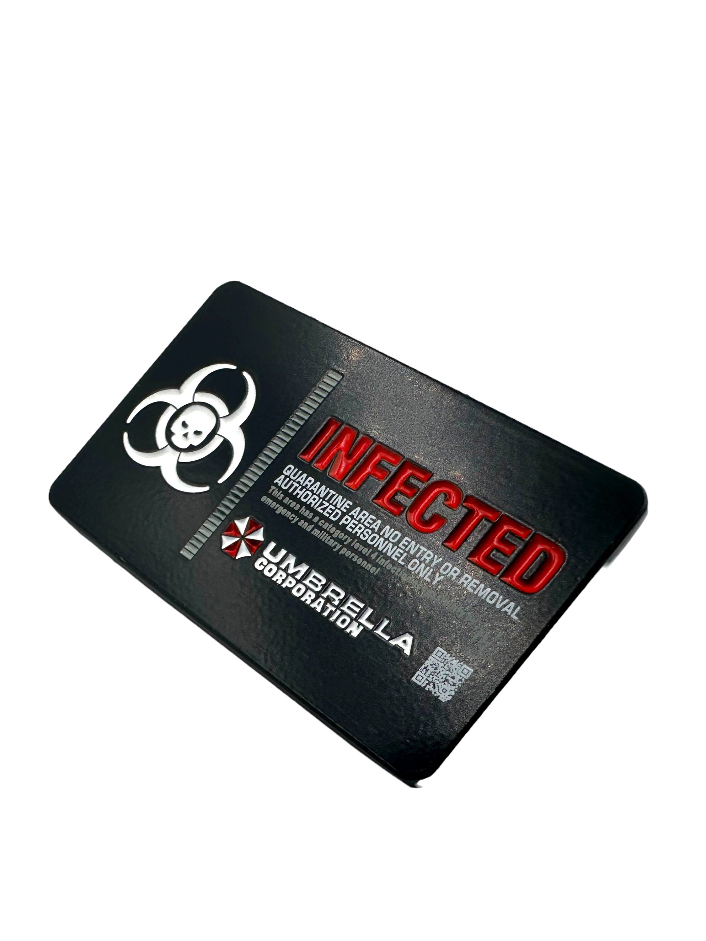 Umbrella Corporation Infected Virus Metal Pin Badge Brooch