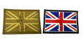 Embossed Great Britain United Kingdom Union Jack Country Flag PVC Airsoft Paintball Team Patch