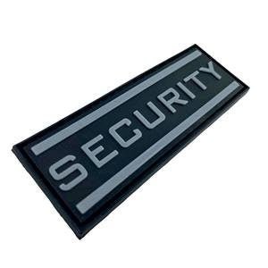Security Doorman Airsoft Paintball PVC Morale Cosplay Patch