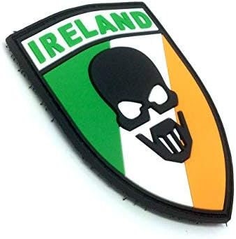 Ireland Irish Ghost Recon PVC Airsoft Paintball Team Patch