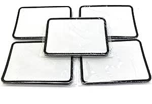 Rectangle Hook Backed Sublimation Blank Patches for DIY Custom Patches