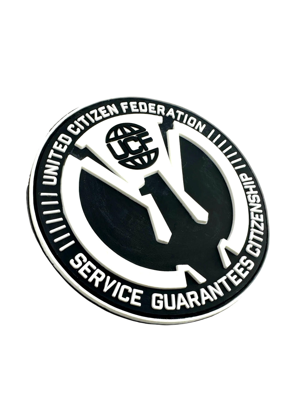 United Citizen Federation Starship Troopers Airsoft PVC Morale Cosplay Patch
