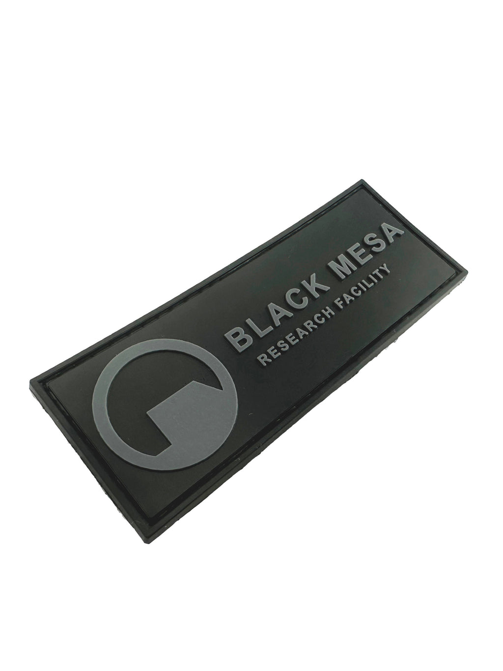 Black Mesa Research Facility Tactical PVC Airsoft Paintball Cosplay Fan Patch