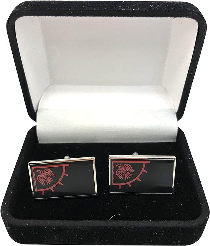 Odin Raven Viking Metal Cosplay Cufflinks in Presentation Gift Box