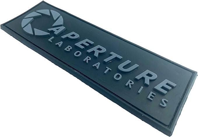 Aperture Laboratories Portal PVC Airsoft Paintball Cosplay Patch