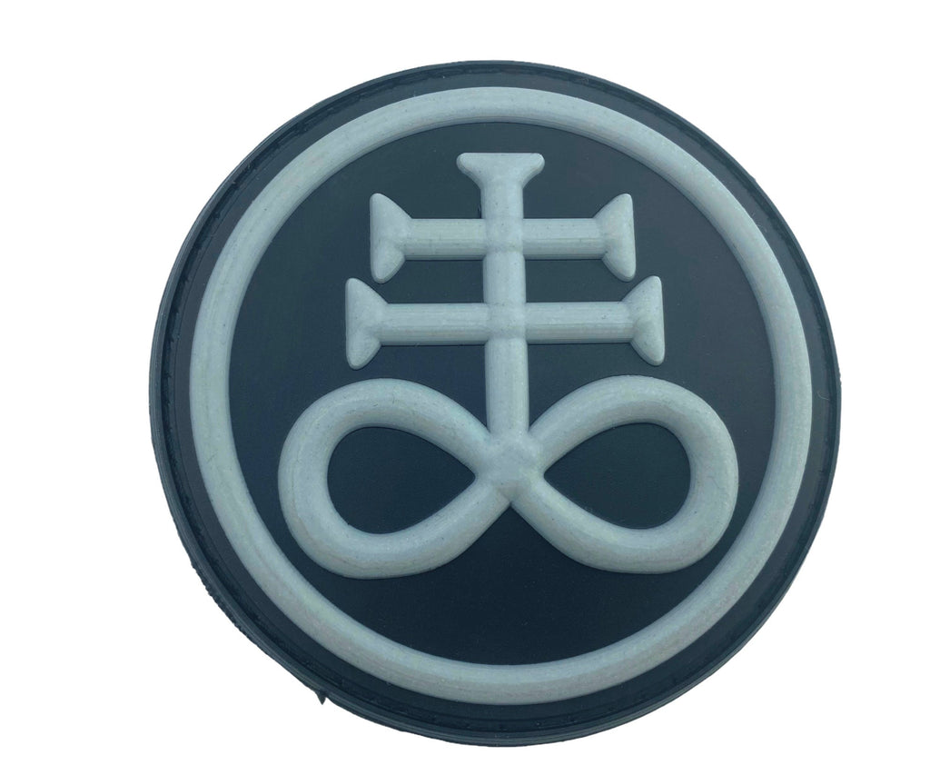 The Leviathan Cross Satan Cross Devil Cosplay PVC Airsoft Paintball Patch