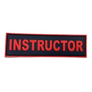 Instructor Tactical Airsoft Paintball PVC Morale Cosplay Patch