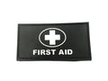 First Aid Medic Black Glow in the Dark Tactical PVC Airsoft Paintball Cosplay Patch