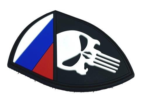 Russia Russian Pоссия Skull Glow in the Dark Flag Airsoft PVC Morale Cosplay Team Patch