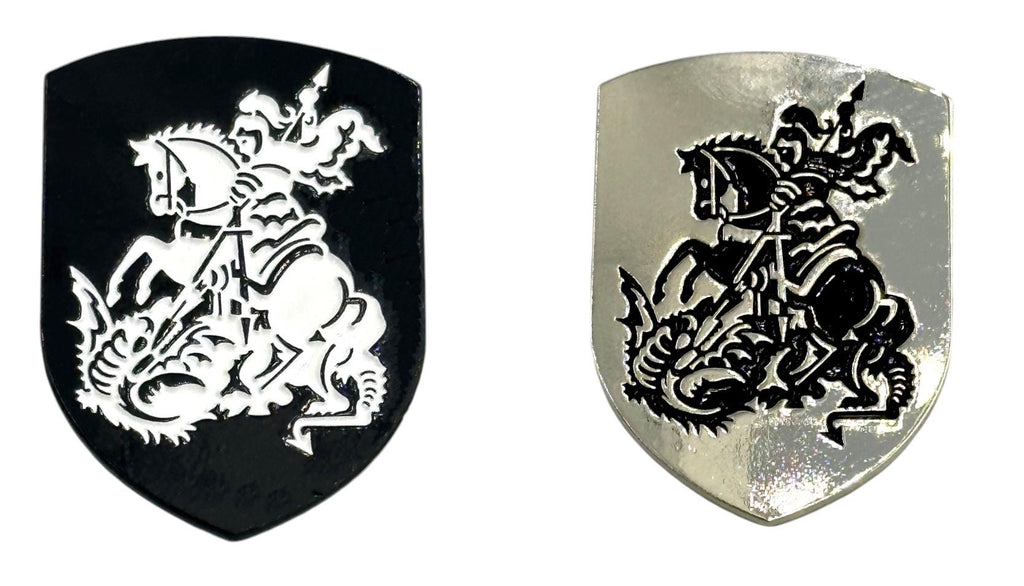 Knights Templar St George & Dragon Crusader Metal Pin Badge Brooch