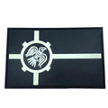 Odin's Viking Empire Flag Glow in the Dark Airsoft PVC Airsoft Paintball Morale Cosplay Team Patch