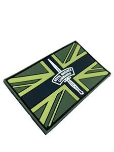 British Royal Marines Commando Union Jack Flag Tactical Airsoft PVC Morale Patch