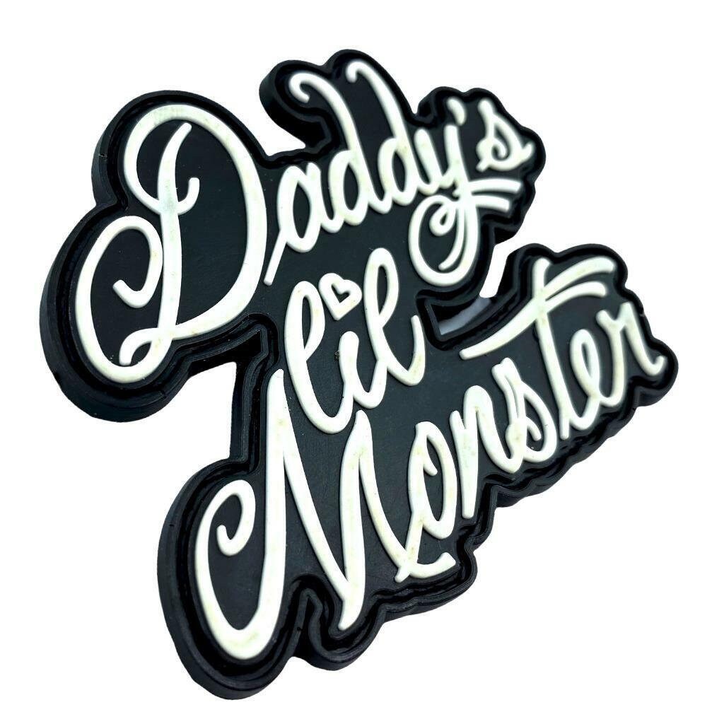 Daddy's Lil Monster Harley Quinn Tattoo Airsoft Paintball PVC Morale Cosplay Patch