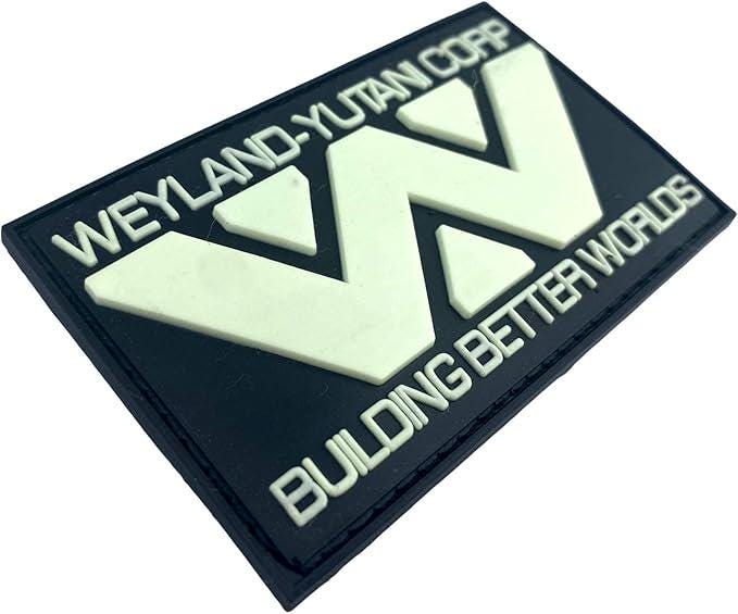 Weyland Yutani Building Better Worlds Airsoft PVC Morale Cosplay Sci-Fi Patch