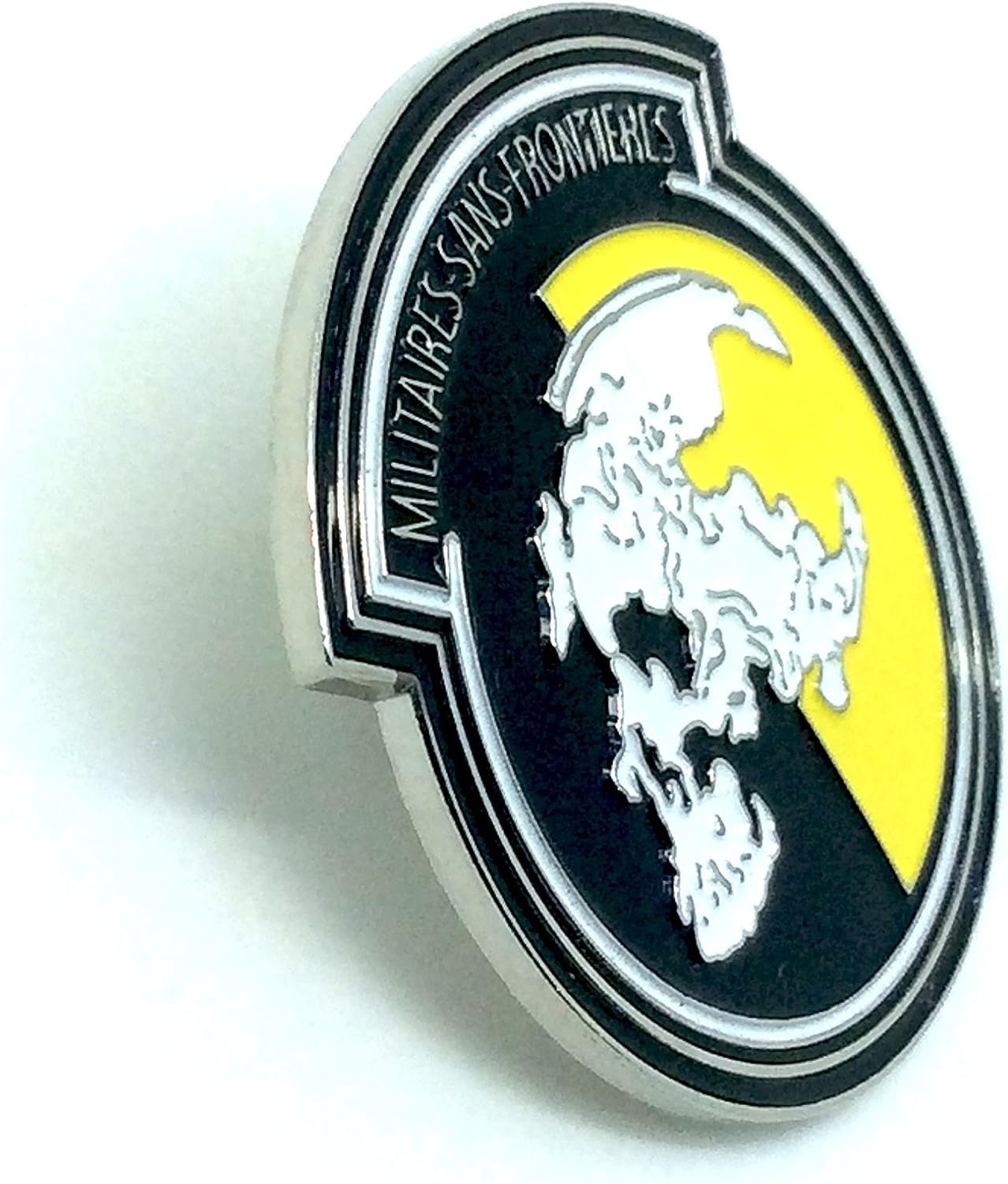 Militaires Sans Frontier MGS Cosplay Metal Pin Badge Fan Brooch
